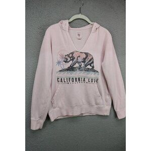 Billa Bong Long Sleeve Hooded Sweatshirt-Size Medium-California Love